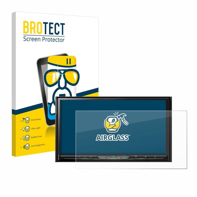 Screenprotector voor Pioneer AVH-Z9200DAB Beschermglas transparant