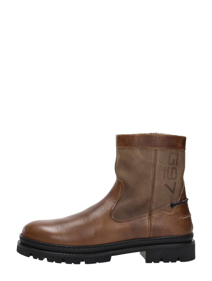 Gaastra Bering High Zip heren boot - Cognac - Maat 40