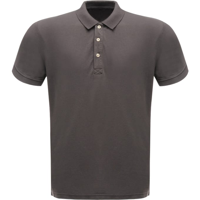 Regatta Klassiek Heren 65/35 Poloshirt met korte mouwen (Afdichting Grijs)