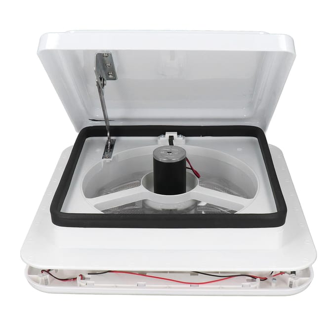 RV Dakventilator 12V 3.6W Omkeerbare Afzuigventilator Luchtventilatie Plafondventilator met Licht voor Boot