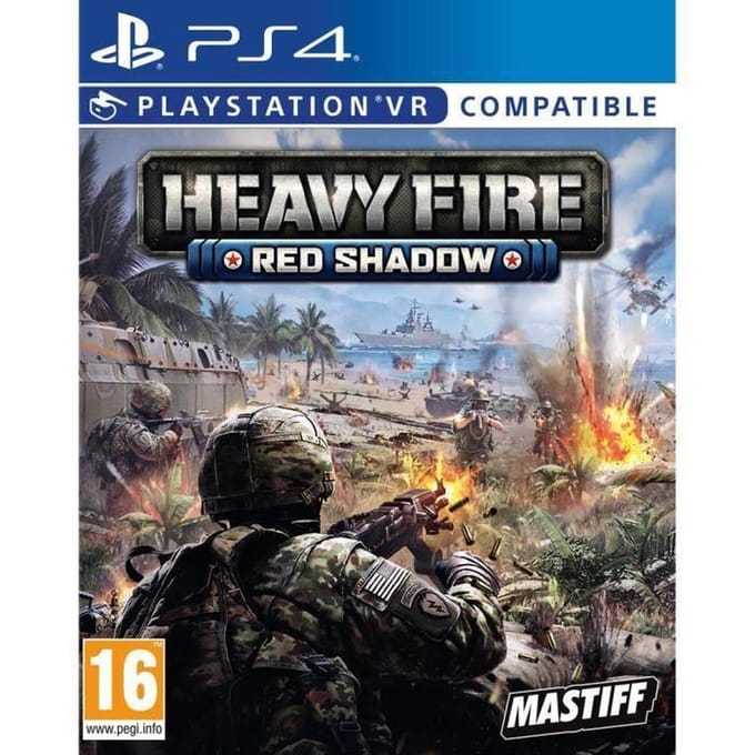 PLAION Heavy Fire: Red Shadow, PS4 Standaard Engels PlayStation 4