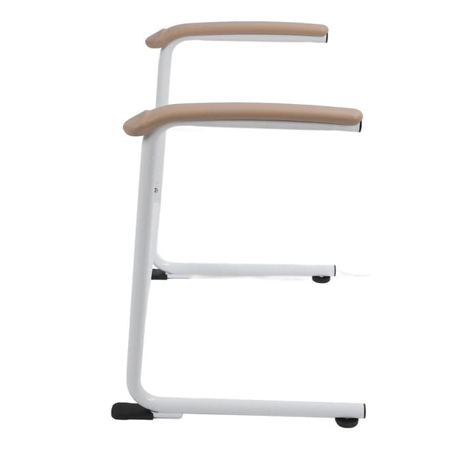 Aide d'Assistance pour Se Lever de Chaise pour Personnes Âgées avec Poignées Antidérapante Robuste Aide pour Se Lever de Canapé white