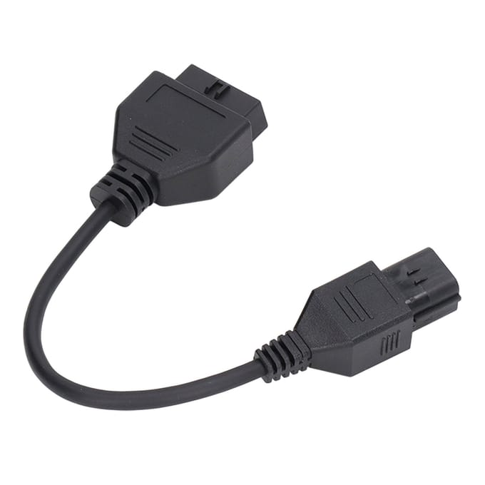 6-pins OBD2-scannerkabel Universele motorfietsdiagnoseadapter Vervanging voor Husqvarna 449 511 gray