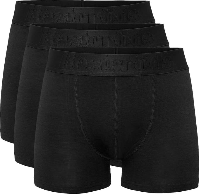 Resteröds Heren retro short / pant 3 pack Cotton