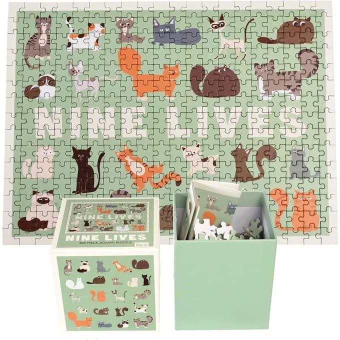 300 stukjes puzzel Rex London Nine Lives