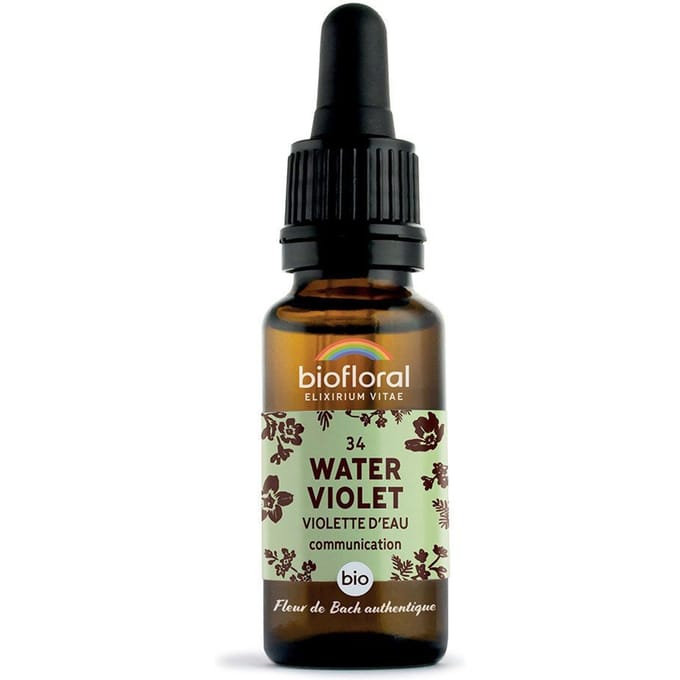 Biofloral- 34 - Water violet - Waterviolier - Bio - Bio Demeter - 20 ml