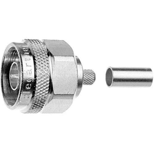 Telegärtner 100023904 100023904 N-connector Stekker, recht 50 Ω 1 stuk(s)