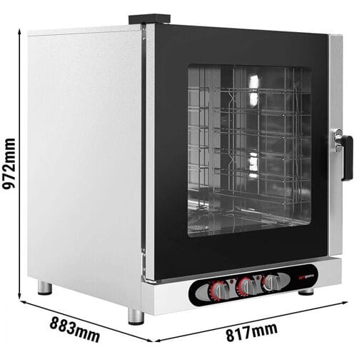 GGM Gastro Kombidämpfer - Manuell - 6x GN 1/1 oder 6x EN 600x400