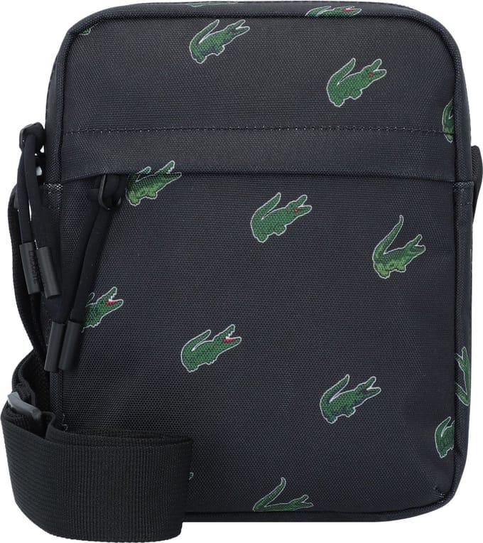 LACOSTE Schoudertas Holiday Vertical Camera Bag Abimes Donkerblauw