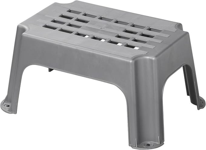 ProPlus Handig opstapje - anti-slip - lichtgewicht - 42,5 x 27,5 x 23 cm - grijs