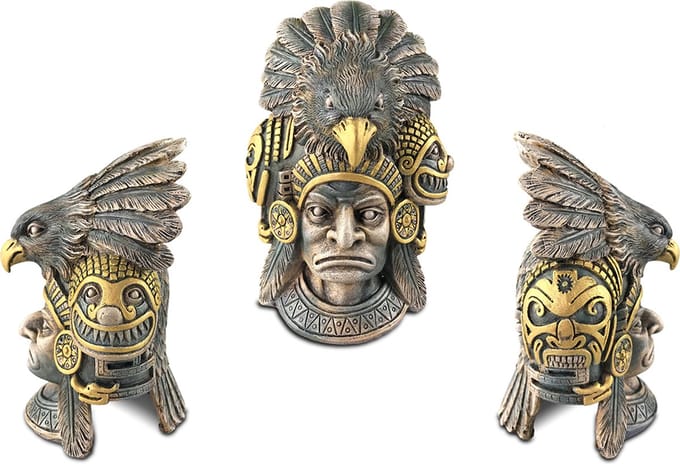 Exo Terra - Aztec Warrior Schuilgrot - 15,5x14x22cm