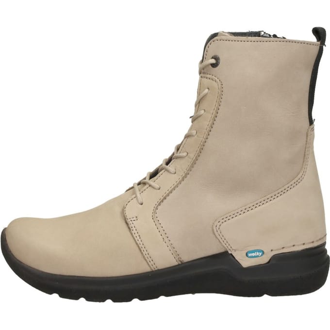 Enkellaarzen Wolky Viper Veterschoenen Hoog - beige - Maat