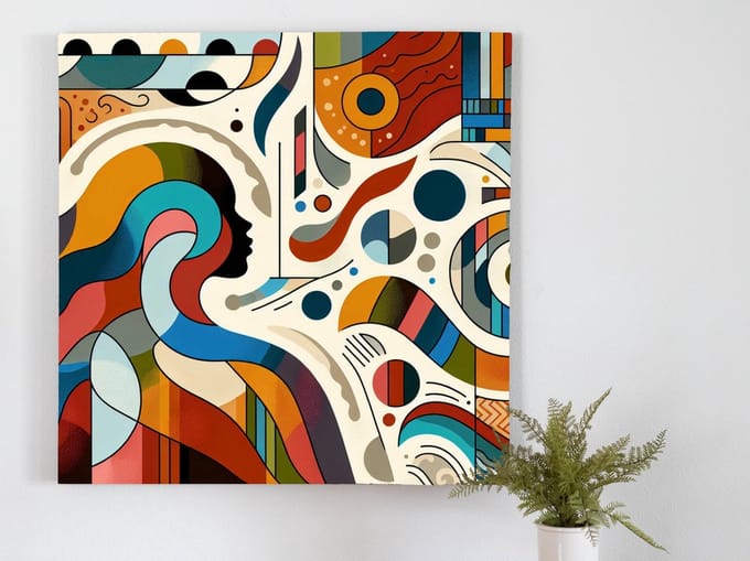 Kunstprint | Wanddecoratie | Canvas | 40 × 40 cm