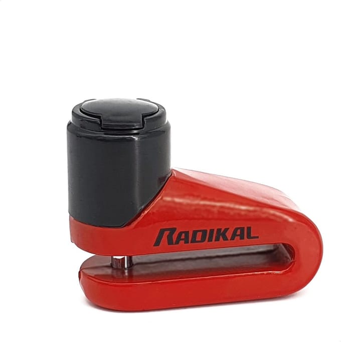 Schijfrem Lock - Motorfiets Beveiliging - Diefstal Voorkomen - Schokbestendig - Ø 5.5 mm Pin - Rood
