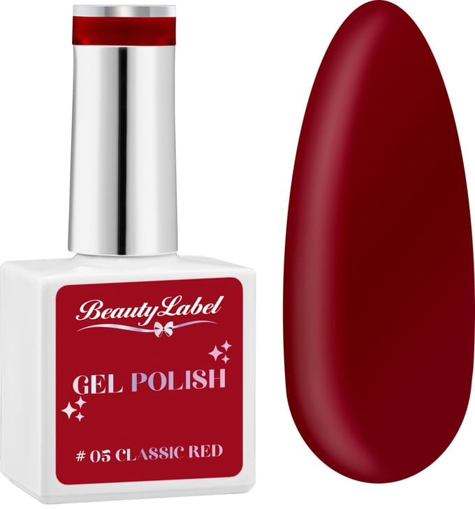 Beauty Label - Gelpolish 15ml - #05 Classic Red