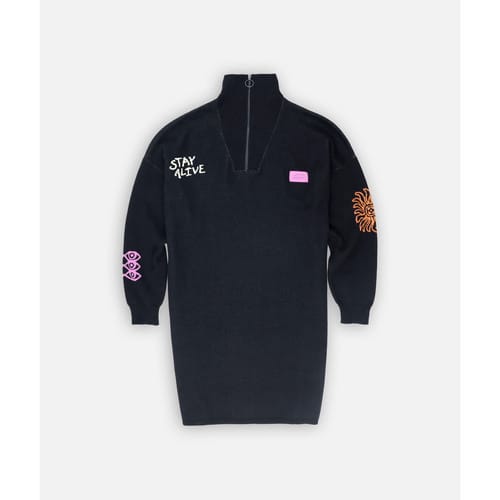 Jurk Oxbow Coltrui jurk met halve rits SOUANE