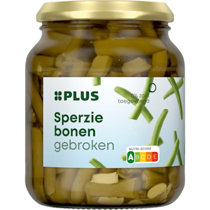Sperziebonen gebroken