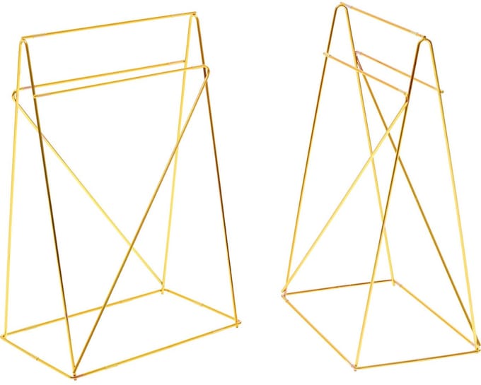 Bureauvoet Polar goud (2/set) Kare Design