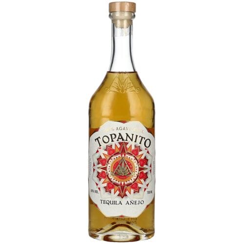 Topanito Tequila Topanito Añejo Tequila 100% Agave Azul 40% Vol. 0,7l