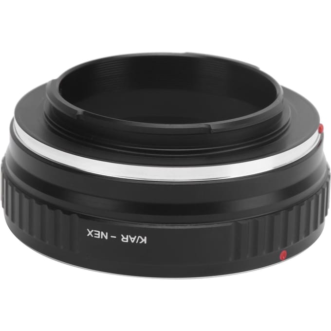 Fikaz Lens Mount Adapter voor Konica AR Mount Lens om te passen op Sony NEX Mount Camera black