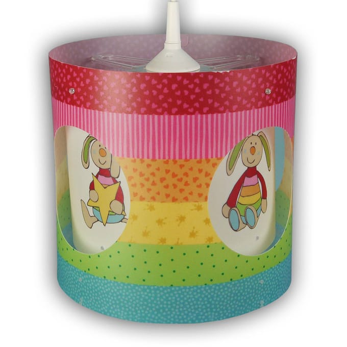 Niermann Standby Rainbow Rabbit - draaiende hanglamp