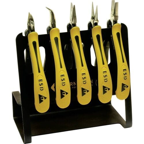 BERNSTEIN Tools for Electronics 3-650-V Tangenset ESD 5-delig