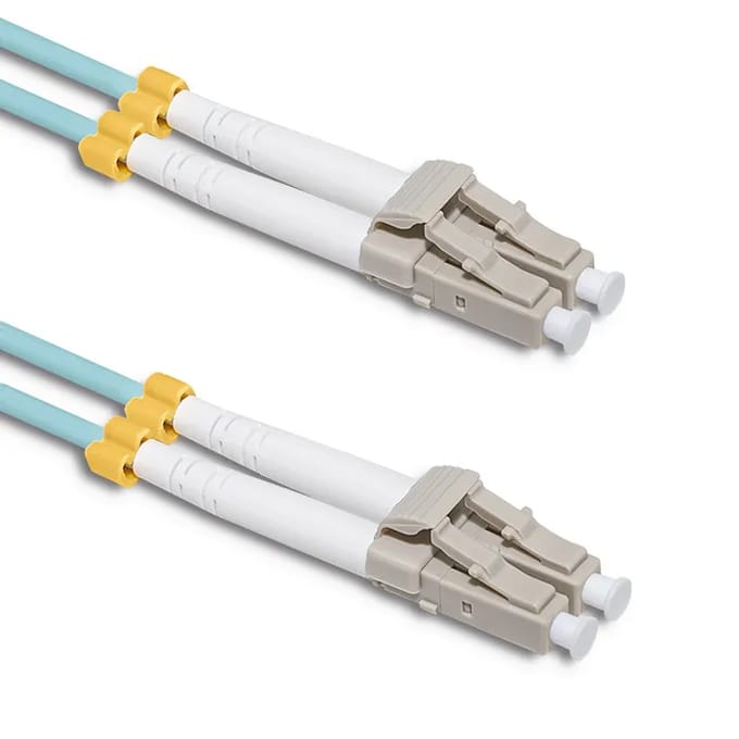 Qoltec glasvezel patchkabel LC/UPC-LC/UPC |   Multimode |   50/125 |   OM3 |   Duplexwoning |   2m