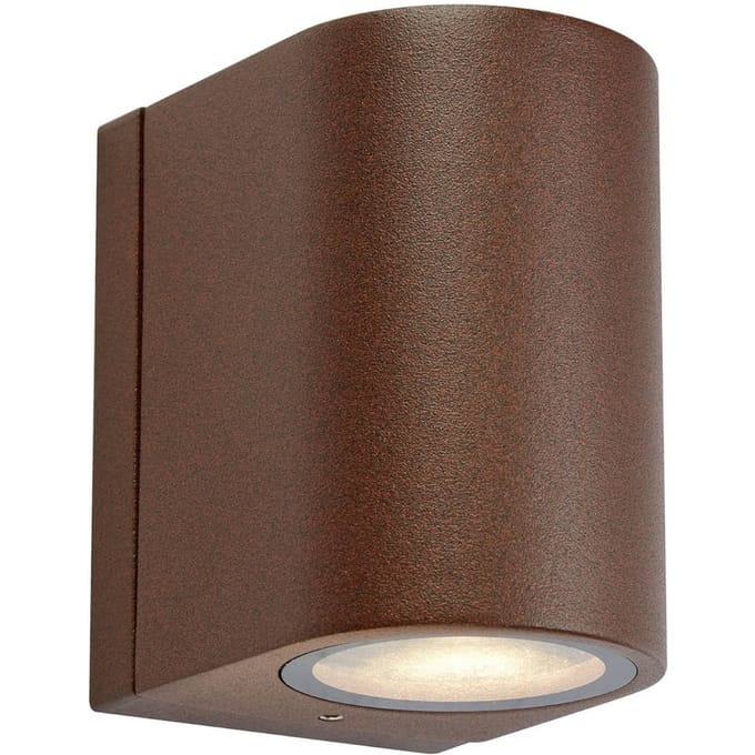 Markslöjd LED buiten wandlamp Alor, bruin, 1-lamp, IP65, dimbaar