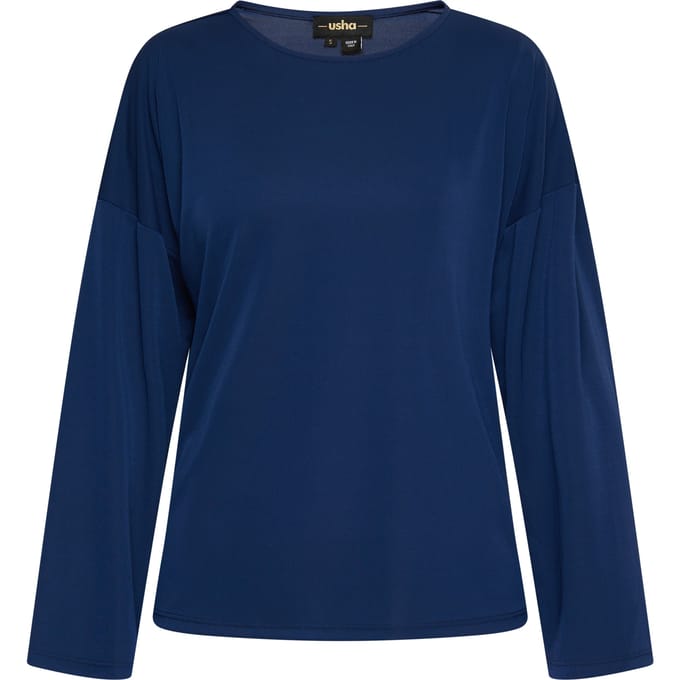 usha Bloes met lange mouwen Dames marine