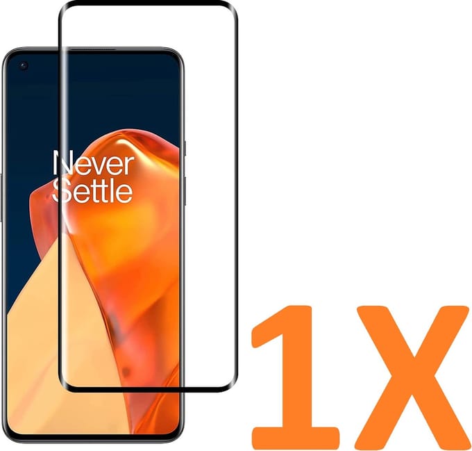 Volledige dekking Screenprotector Glas - Tempered Glass Screen Protector Geschikt voor: Oneplus 9 Pro - 1x