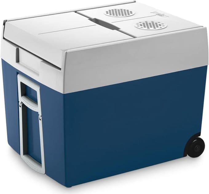 Core® Elektrische koelbox 12 en 230 volt - Elektrische koelbox - Koelbox - Blauw - ‎40cm x 54cm x 46cm