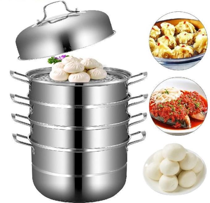 Stoompan - Multisteamer - 5 Lagen - Voor groenten en couscous