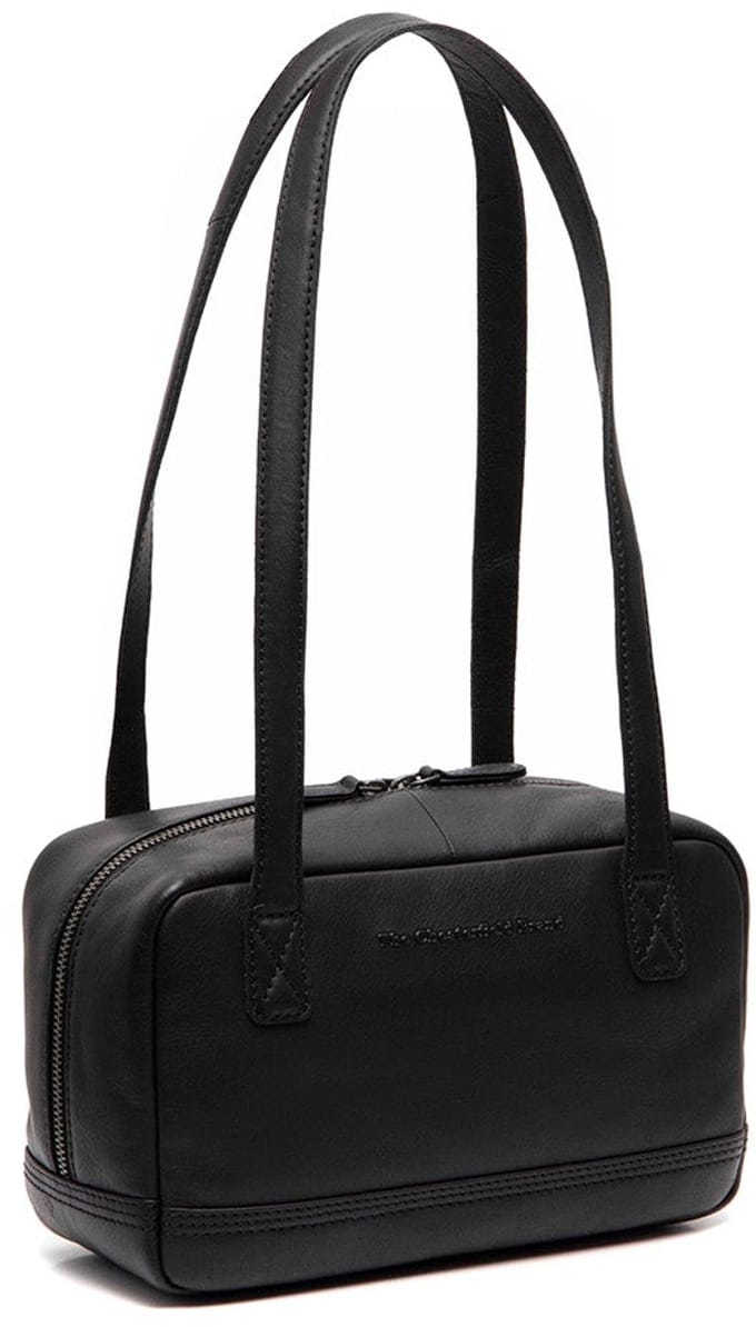 The Chesterfield Brand Fenno Waxed Pull Up Shopper Schoudertas - Zwart