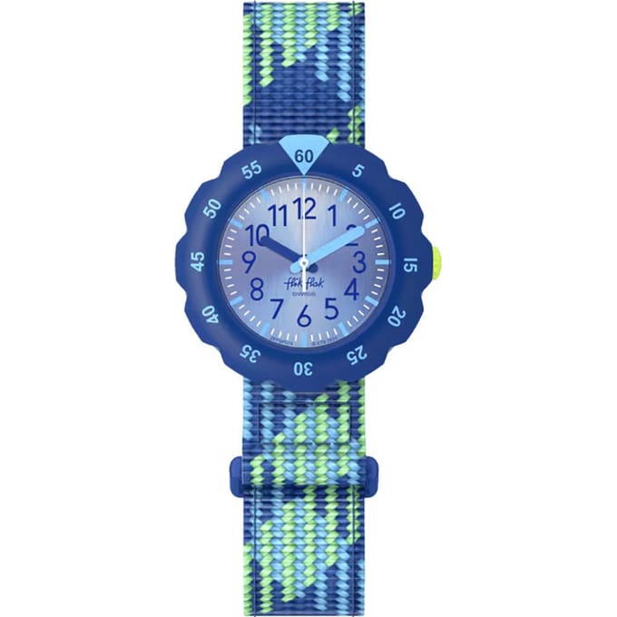 Flik Flak 5+ Power Time FPSP074 Loop in blue Horloge