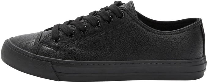 Next - Dames - Patent honkbalsneakers - Zwart