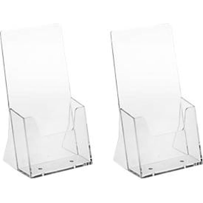 Tafelstandaard, polystyreen, staand, 2 stuks