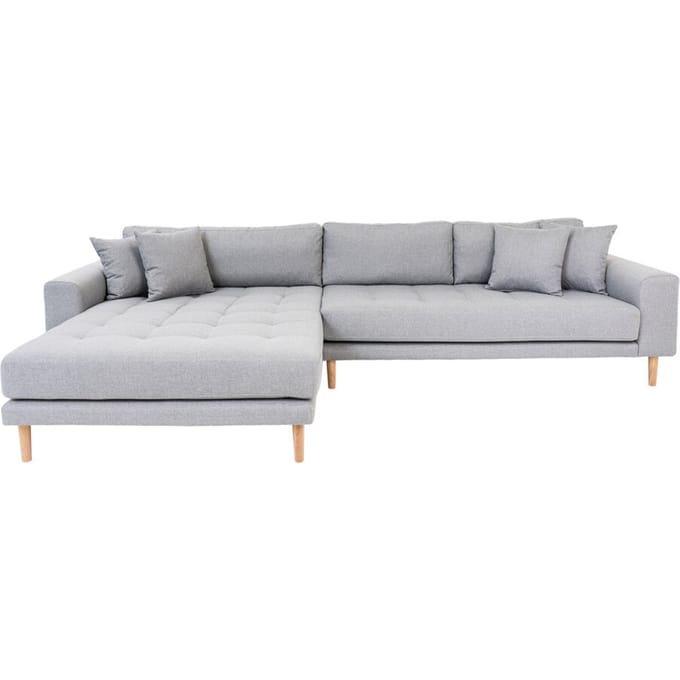 House Collection Hoekbank Milo Lounge Sofa Links Licht Grijs