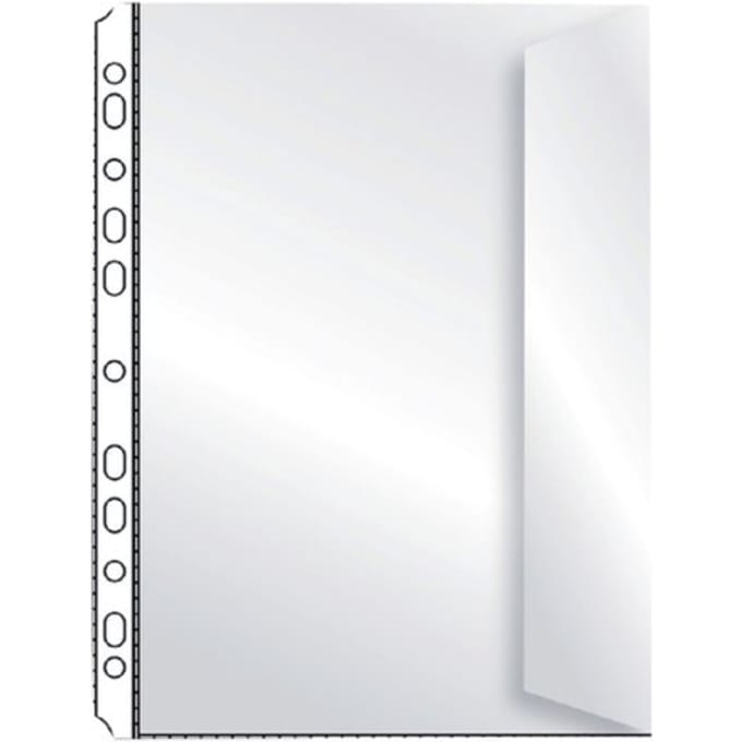 Showtas Oxford 71443 11-gaats PP 0.09mm generfd met klep 10 stuks