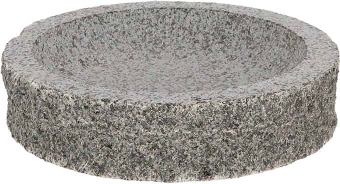 Vogelbad graniet ± 28 cm rond