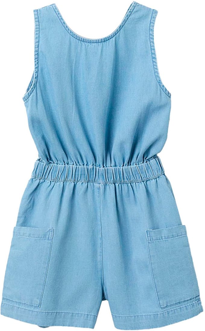 Zippy 3107145201 Mouwloze Romper Blauw 8-9 Years Meisje