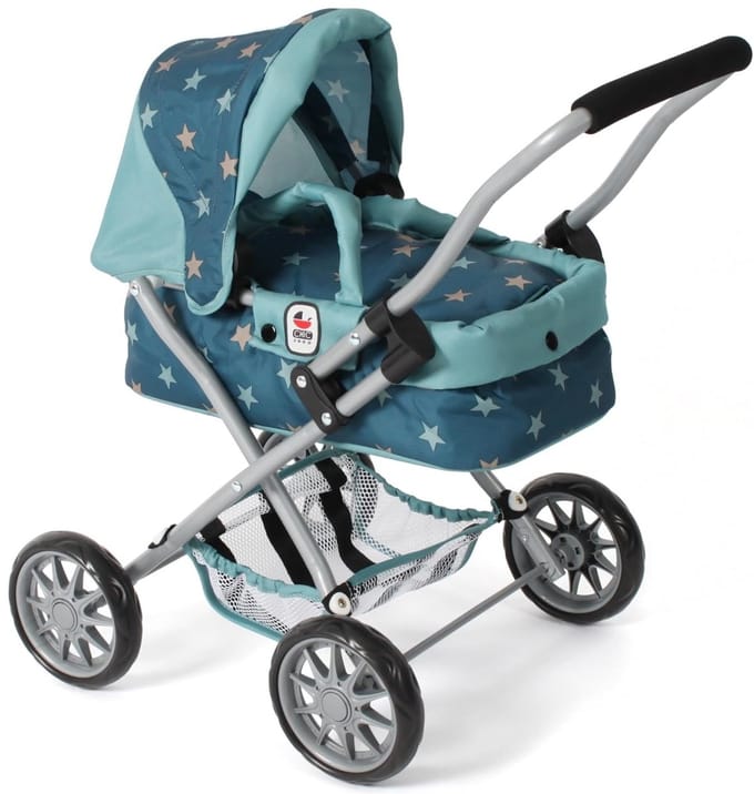 Bayer Chic 2000 – Kleine Poppenwagen Smarty – Stars Turquoise