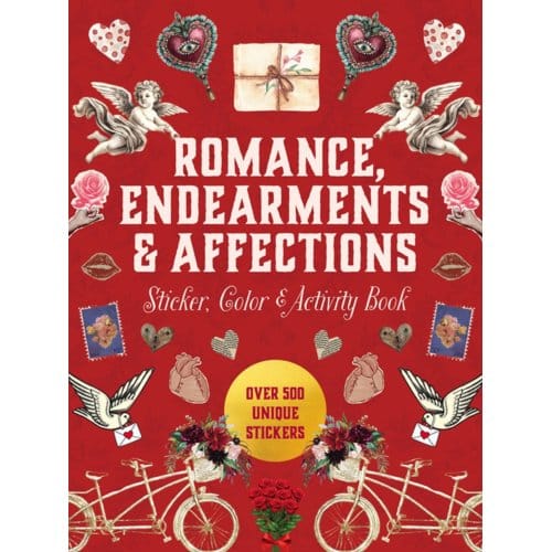 Romance, Endearments & Affections Sticker, Color & Activity Book - Sticker Activity Deluxe Editions - Editors of Chartwell Books