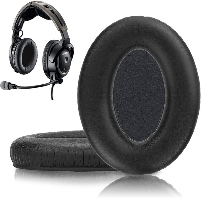 Oorkussens Geschikt voor Bose Aviation X A20/A10 1 paar Zwart