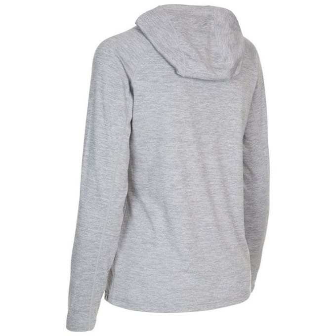 Trespass Dames/dames Hattie Active Hoodie (Platina grijs gemêleerd)