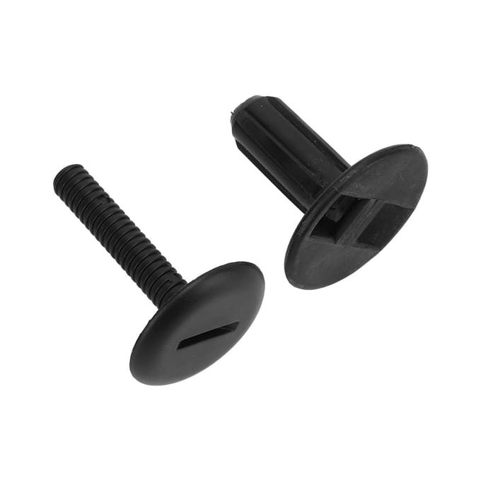 Surfplank Leash Plug Surfen Schroef Beenkoord Plug Veiligheidsvoetgesp Surfplank Accessoire black