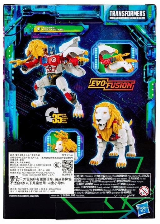 Transformers Legacy Evolution Voyager Class - Maximal Leo Prime - 18 cm - Actiefiguur