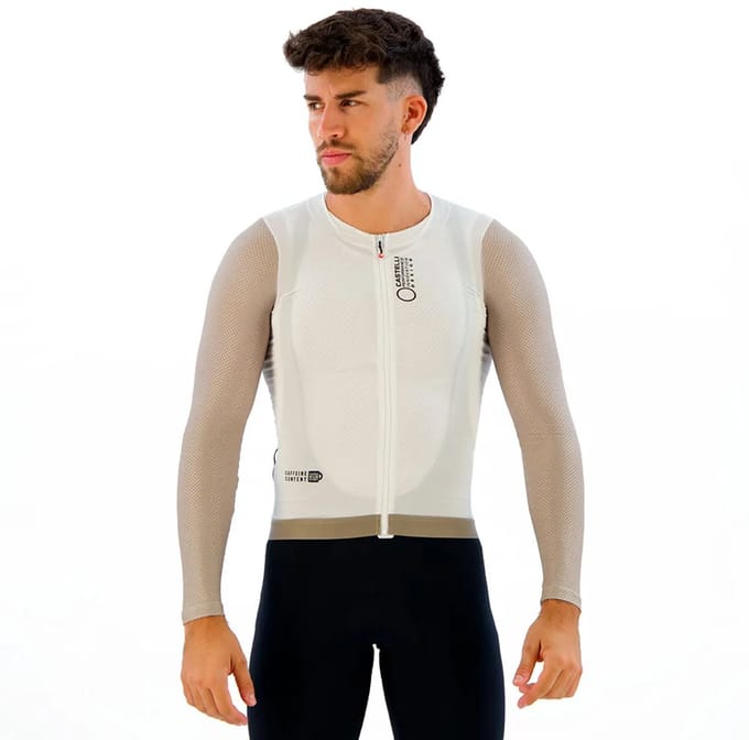 Castelli Corretto Trui Met Lange Mouwen Wit L Man