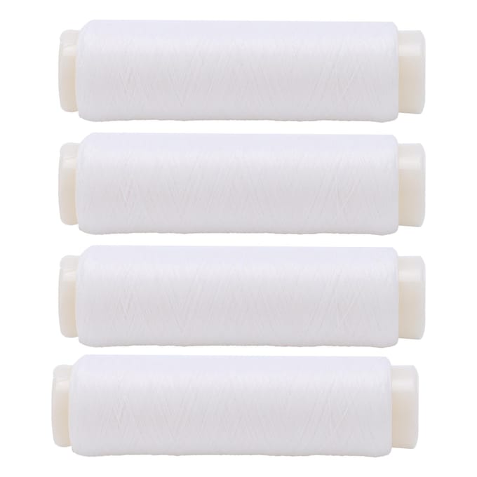 4 stuks 100/200m Onzichtbare Nylon Vissen Elastiek Lijn Hoge Elasticiteit VisaccessoiresNummer 5 white