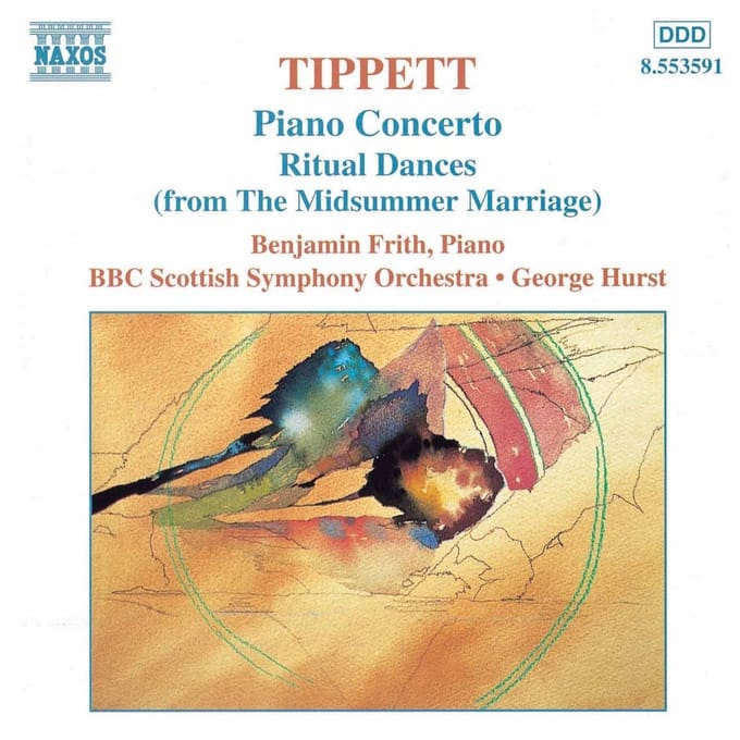 Piano Concerto & Ritual Dances/W/Benjamin Frith-Piano, Bbc Scottish S.O., Hu - M. Tippett