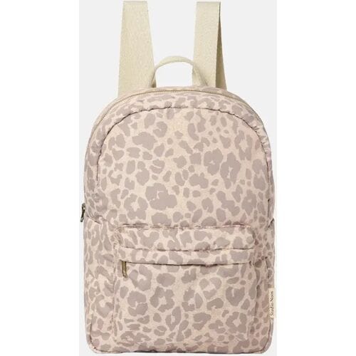 Studio Noos Puffy Midi backpack kinderrugzak beige leopard